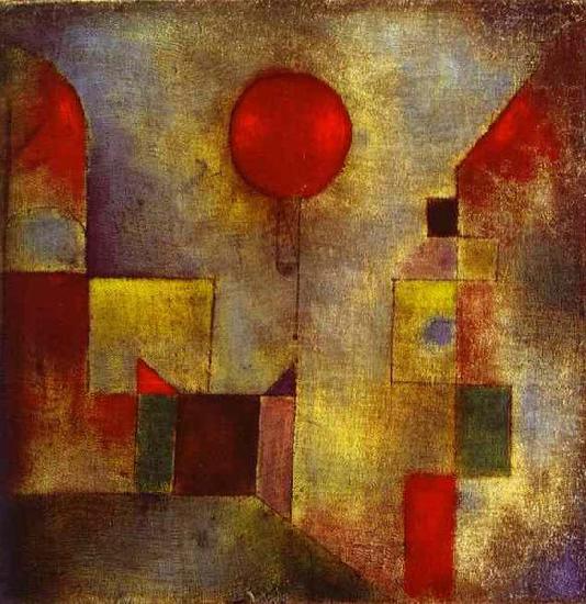 Paul Klee Red Balloon